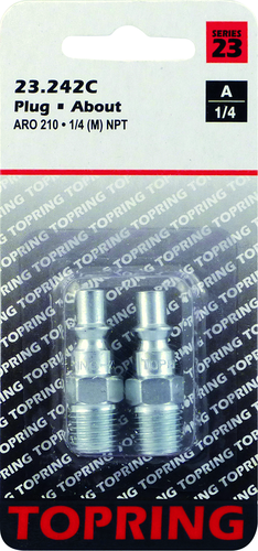 Topring 23-242-500 - 1/4 ARO 210 - Acier zingué 1/4