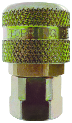 Topring 23-444-100 - Attache rapide Automax 1/4 ARO 210 (Automatique) 1/4 F NPT - vendu en paquet de 100 (en vrac)