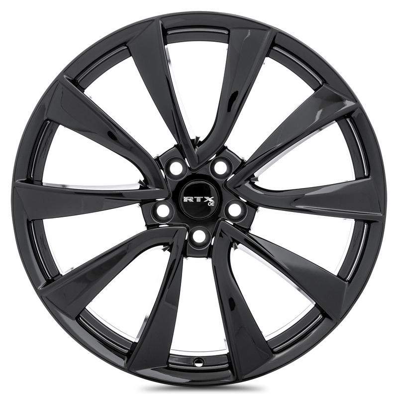 Load image into Gallery viewer, RTX® (OE) • 083212 • TS-01 • Gloss Black • 20x8.5 5x114.3 ET35 CB64.1
