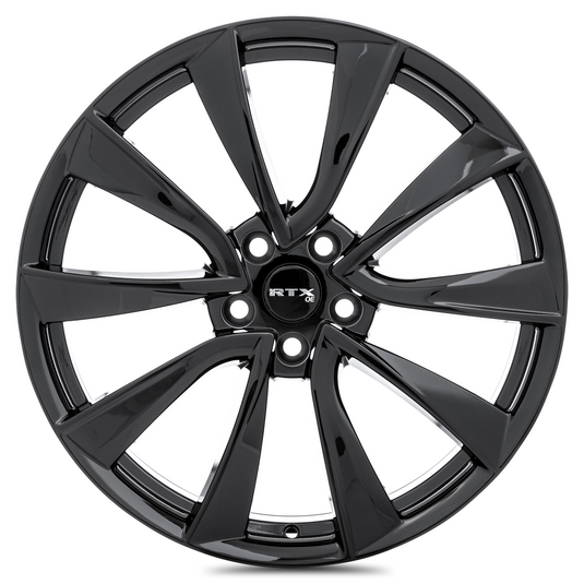 RTX® (OE) • 083212 • TS-01 • Gloss Black • 20x8.5 5x114.3 ET35 CB64.1