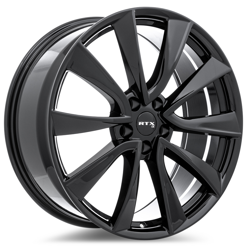 Chargez l&#39;image dans la visionneuse de la galerie, RTX® (OE) • 083211 • TS01 • Gloss Black • 19x8.5 5x114.3 ET35 CB64.1

