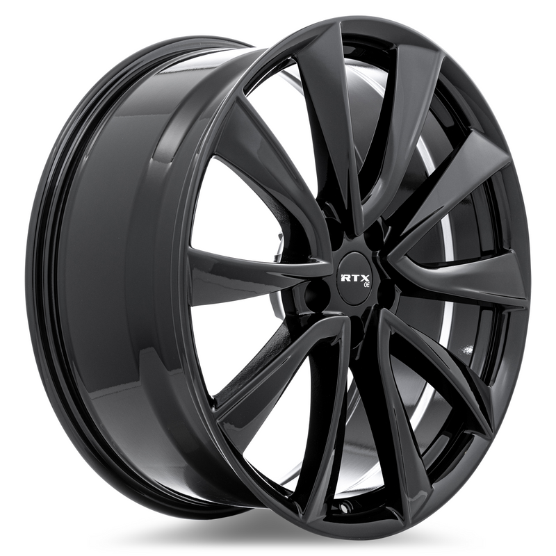 Load image into Gallery viewer, RTX® (OE) • 083210 • TS-01 • Gloss Black • 18x8.5 5x114.3 ET35 CB64.1
