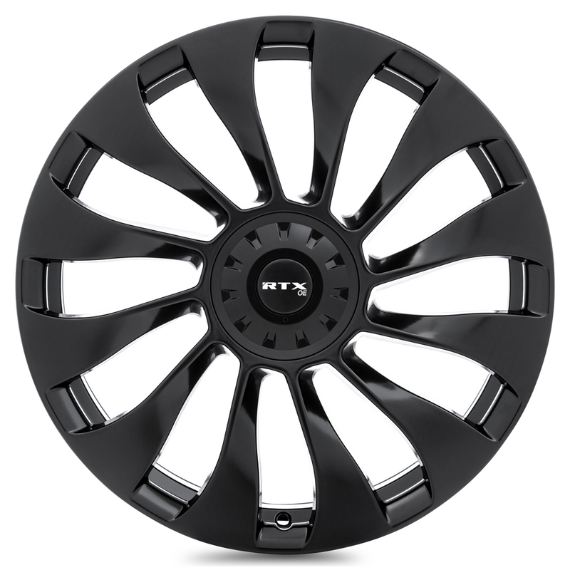 Chargez l&#39;image dans la visionneuse de la galerie, RTX® (OE) • 083214 • TS02 • Satin Black • 19x8.5 5x114.3 ET35 CB64.1
