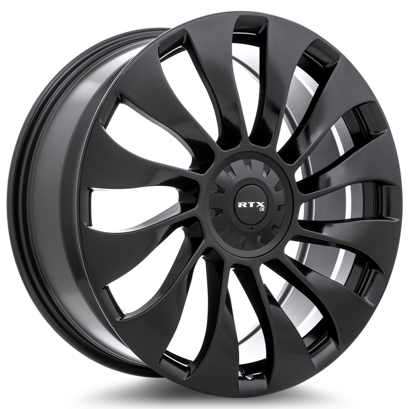 Load image into Gallery viewer, RTX® (OE) • 083214 • TS-02 • Satin Black • 19x8.5 5x114.3 ET35 CB64.1
