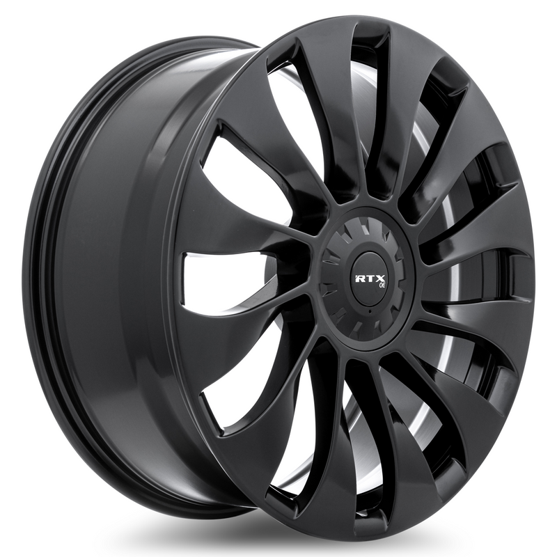 Load image into Gallery viewer, RTX® (OE) • 083213 • TS-02 • Satin Black • 18x8.5 5x114.3 ET35 CB64.1
