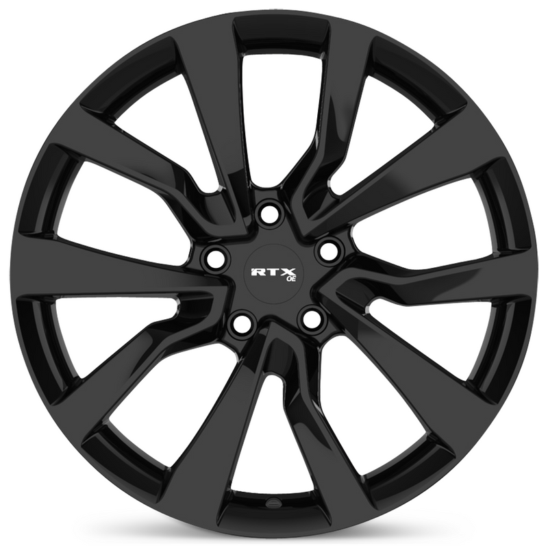 Chargez l&#39;image dans la visionneuse de la galerie, RTX® (OE) • 178611 • TS-04 • Gloss Black • 19x9.5 5x114.3 ET45 CB64.1
