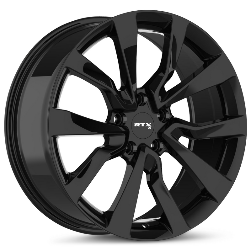 Chargez l&#39;image dans la visionneuse de la galerie, RTX® (OE) • 178611 • TS-04 • Gloss Black • 19x9.5 5x114.3 ET45 CB64.1
