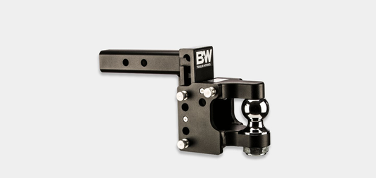 B&W Trailer Hitches TS10056 Pintle Hook with 2-5/16" Ball for 2" Receiver - RACKTRENDZ