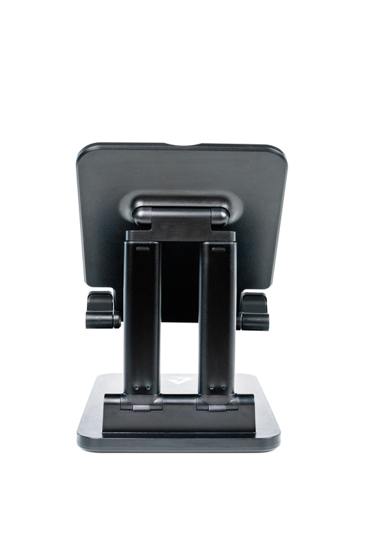 Autocel TSH - Foldable Tablet stand with dual pole Black - RACKTRENDZ