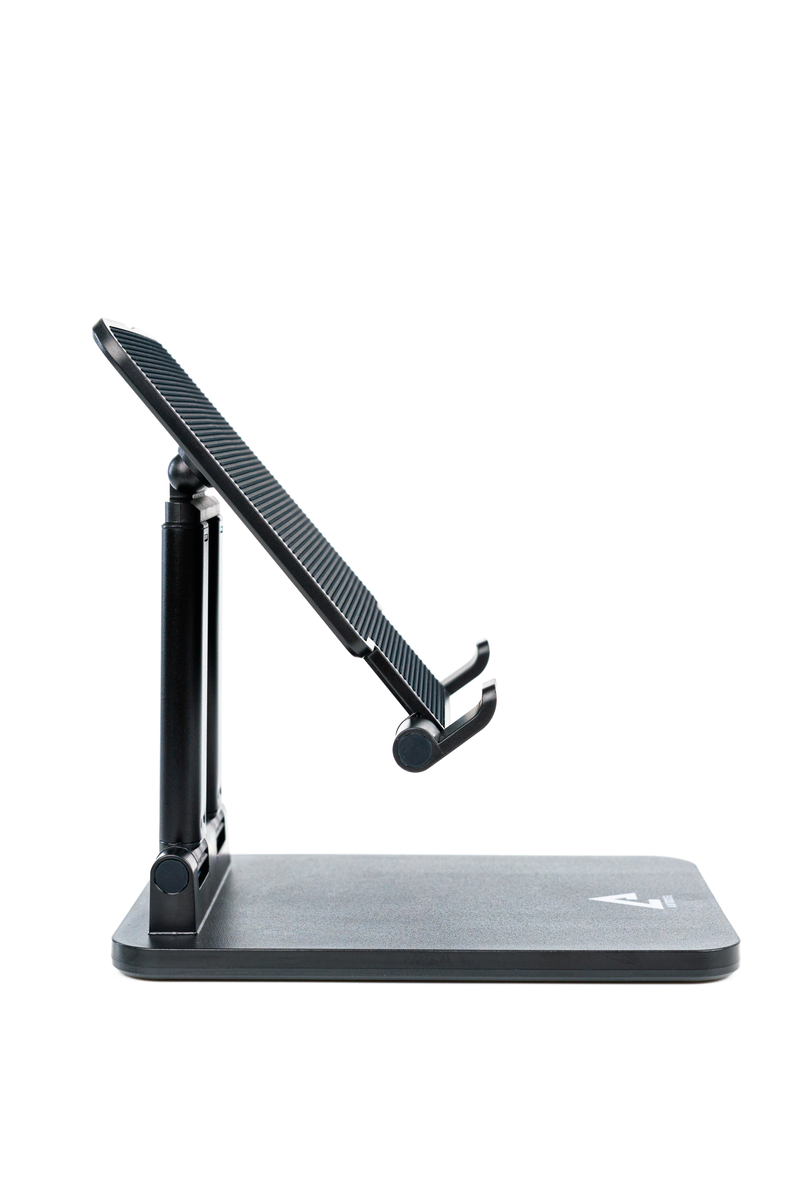 Load image into Gallery viewer, Autocel TSH - Foldable Tablet stand with dual pole Black - RACKTRENDZ
