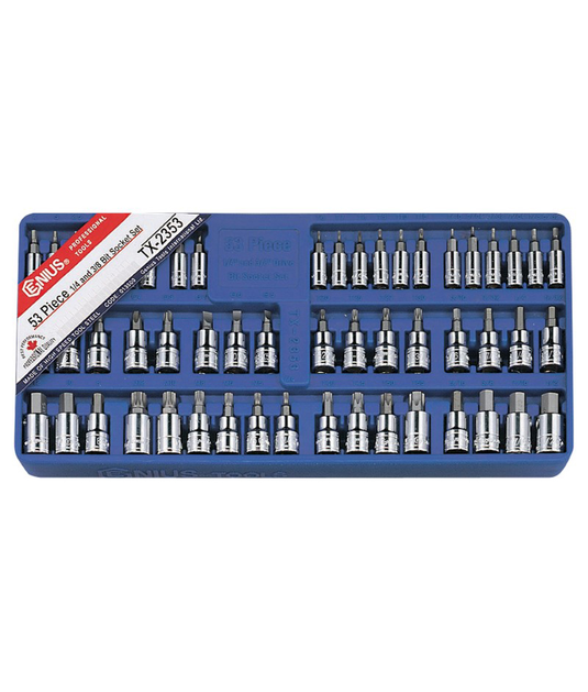 BIT SKT SET 1/4-3/8 DR