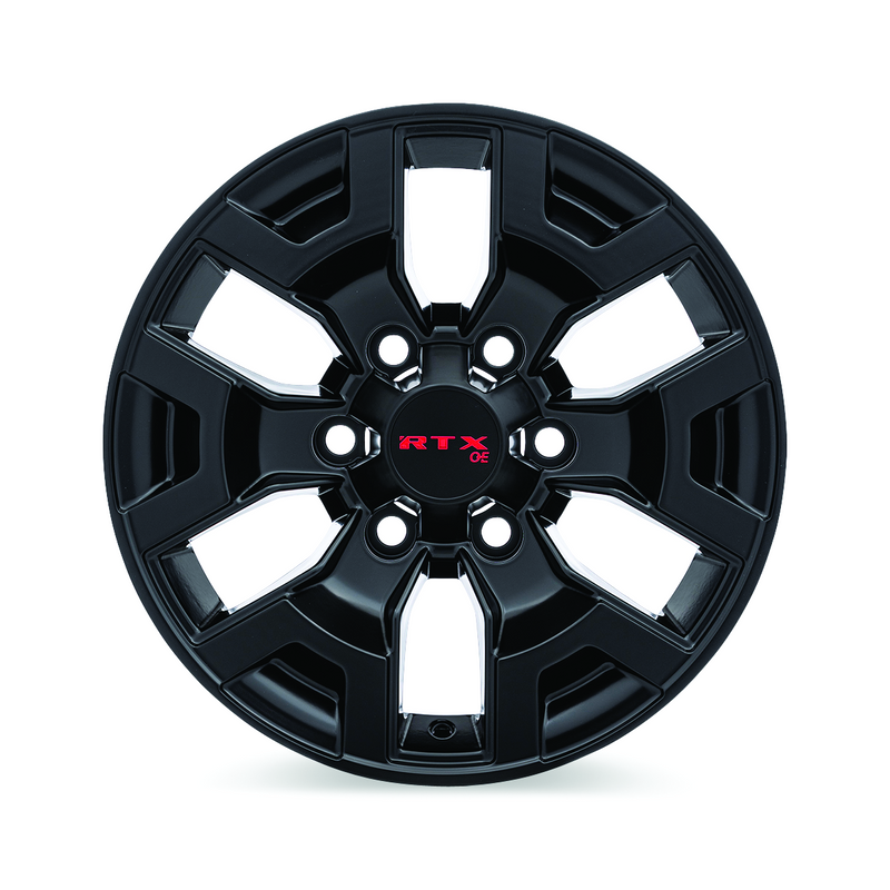 Chargez l&#39;image dans la visionneuse de la galerie, RTX® (OE) • 083078 • TY01 • Satin Black • 16x7 6x139.7 ET20 CB106.1
