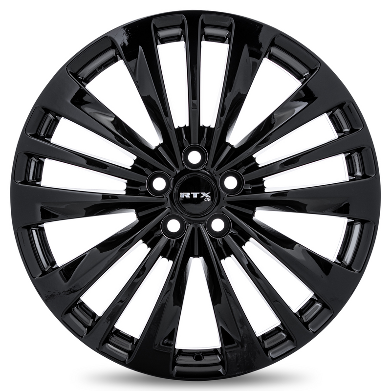 Load image into Gallery viewer, RTX® (OE) • 083083 • TY-02 • Gloss Black • 20x8 5x114.3 ET35 CB60.1
