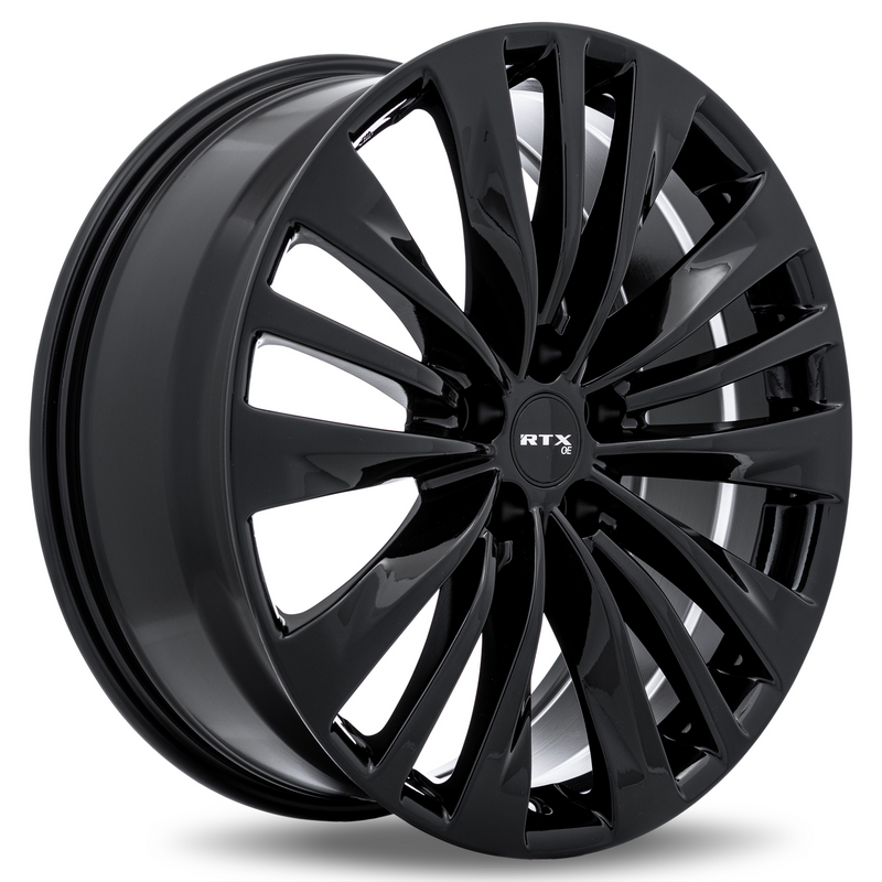 Load image into Gallery viewer, RTX® (OE) • 083083 • TY-02 • Gloss Black • 20x8 5x114.3 ET35 CB60.1
