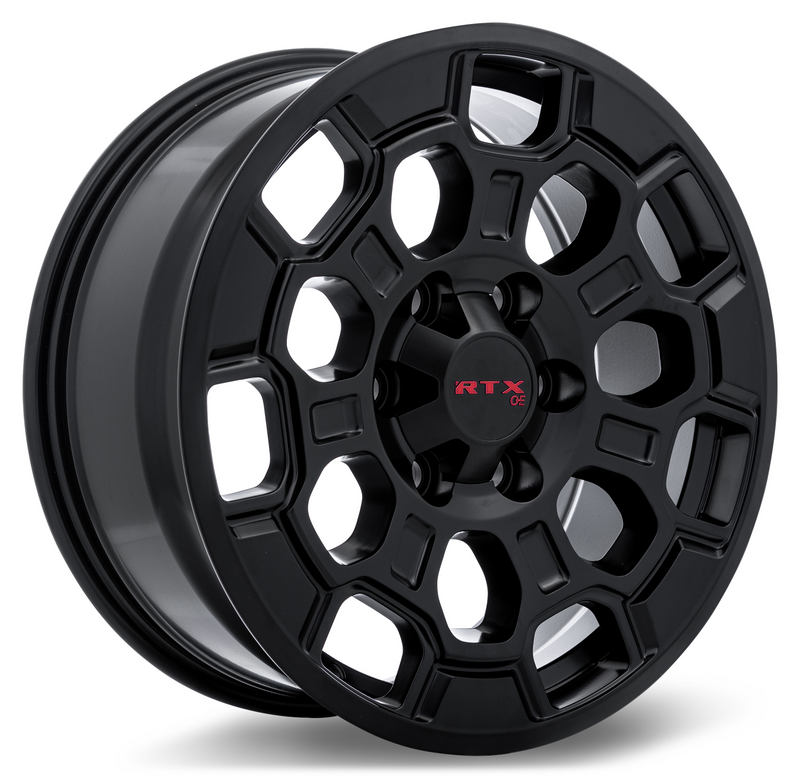Chargez l'image dans la visionneuse de la galerie, RTX® (OE) • 083389 • TY-03 • Satin Black • 17x7.5 6x139.7 ET10 CB106.1

