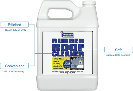 Thetford 67128CA - Rubber Roof Cleaner 1 Gal - RACKTRENDZ