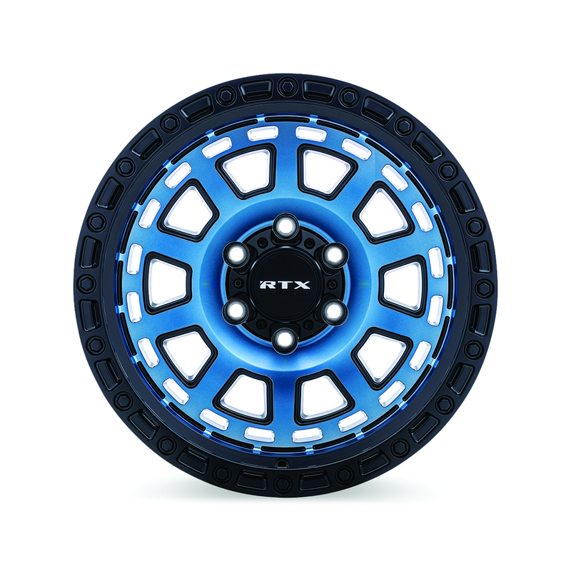 Load image into Gallery viewer, RTX® (Offroad) • 163801 • Titan • Midnight Blue with Black Lip • 18x9 6x139.7 ET0 CB106.1
