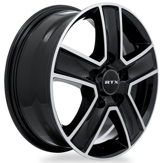 RTX® (RTX) • 507430 • Transit • Gloss Black Machined • 16x6.5 5x130 ET60 CB78.1