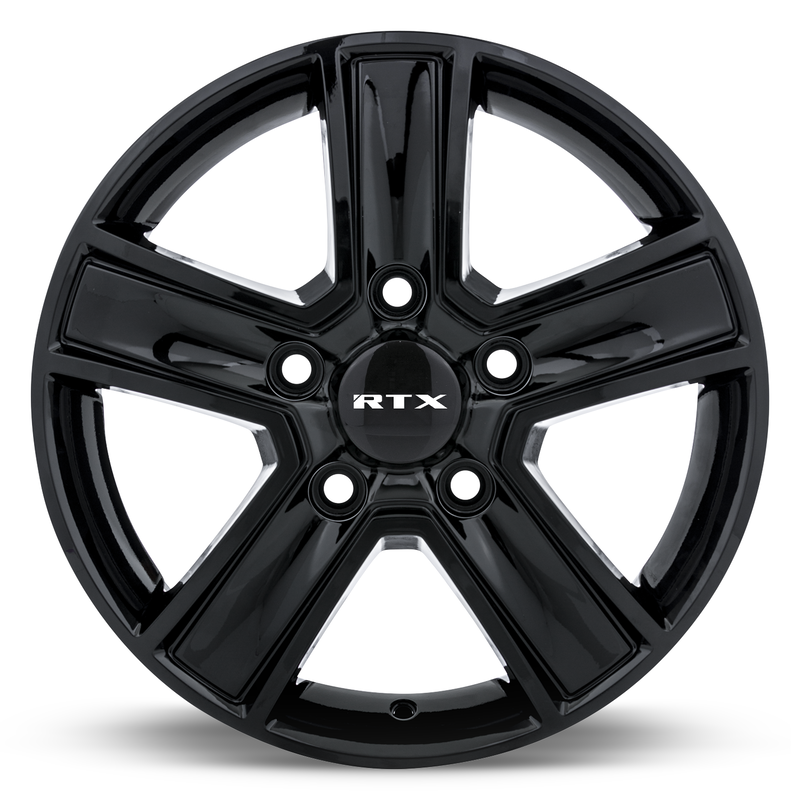 Load image into Gallery viewer, RTX® (RTX) • 507434 • Transit • Gloss Black • 16x6.5 5x160 ET60 CB65.1
