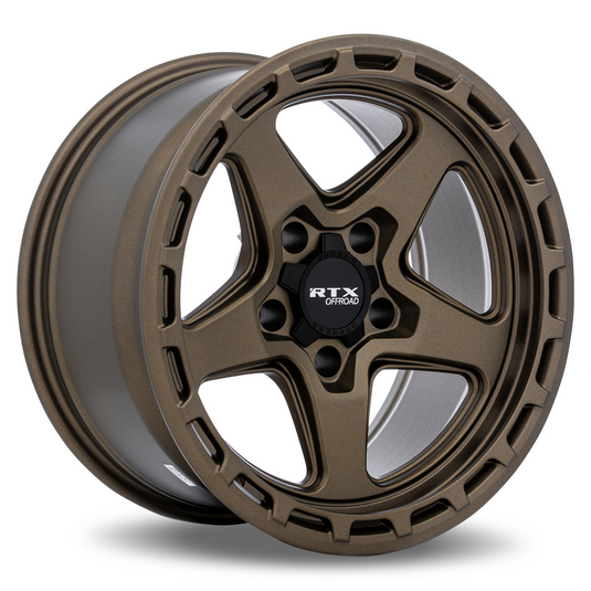 RTX® (Tout-terrain) • 083145 • Tranchée • Bronze sable • 17x9 5x127 ET-15 CB71.5