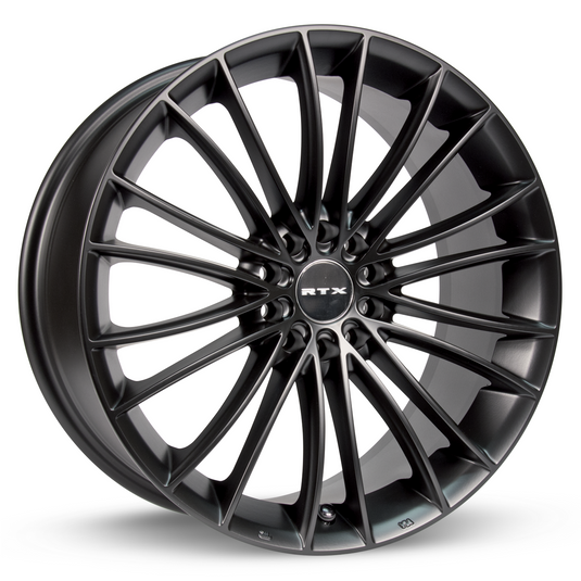 RTX® (RTX) • 082508 • Turbine II • Satin Black • 19x8.5 5x108 ET38 CB63.4