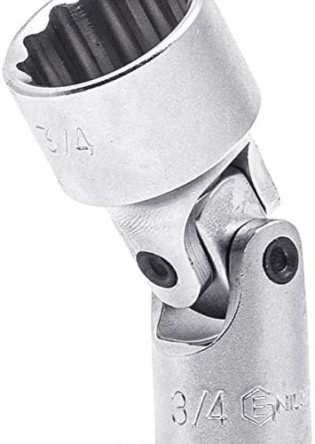 Genius US-307S - Jeu de 7 douilles universelles Dr. SAE 3/8" (12 points)