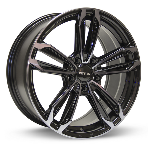 RTX® (RTX) • 082814 • Ultra 5 • Black Machined Grey • 18x8 5x114.3 ET42 CB73.1