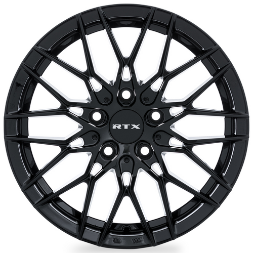 RTX® (RTX) • 083491 • V20 • Gloss Black • 15x6.5 4x98 ET40 CB58.1