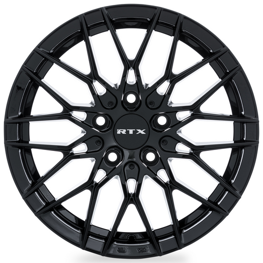 RTX® (RTX) • 083491 • V20 • Gloss Black • 15x6.5 4x98 ET40 CB58.1