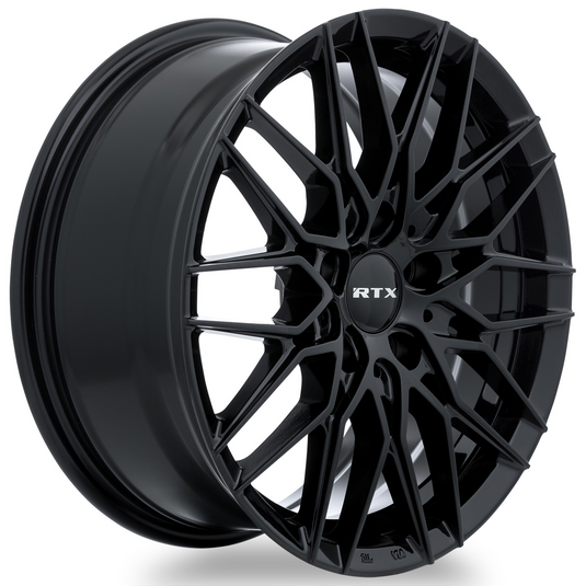 RTX® (RTX) • 083491 • V20 • Gloss Black • 15x6.5 4x98 ET40 CB58.1