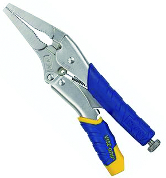 Irwin Tools 14T - Quick Release Long Nose Locking Pliers with Wire Cutter - RACKTRENDZ