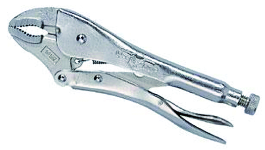 Irwin Tools 502L3 - 10" Curved Jaw Locking Pliers With Wire Cutter