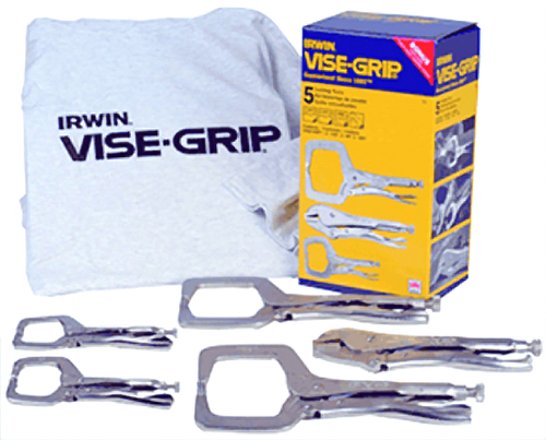 Irwin Tools 74 - 5-Piece Locking Pliers Set