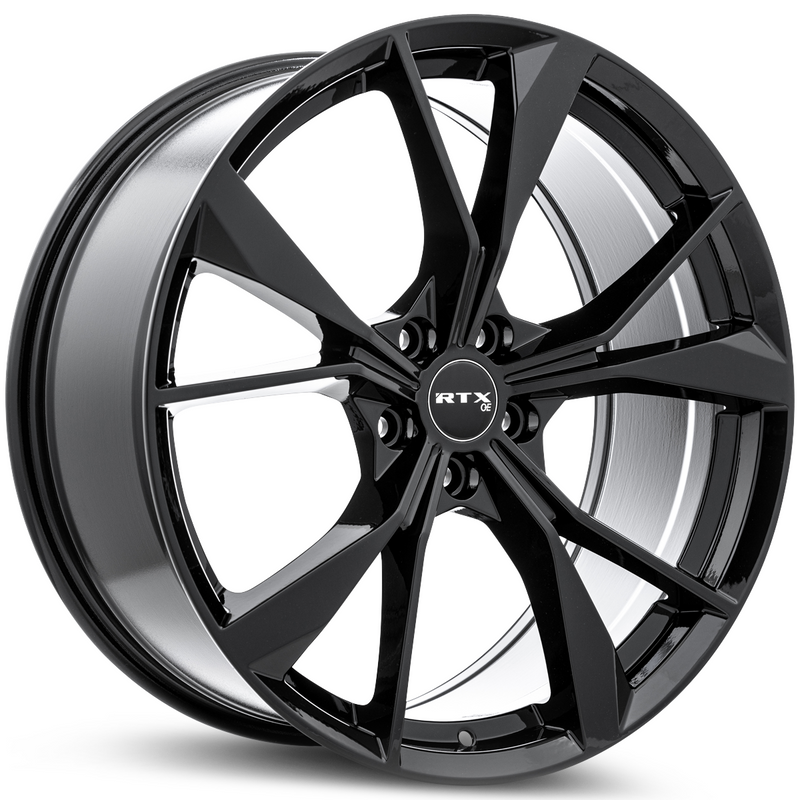 Load image into Gallery viewer, RTX® (OE) • 507437 • VW-01 • Gloss Black • 18x8 5x112 ET40 CB57.1
