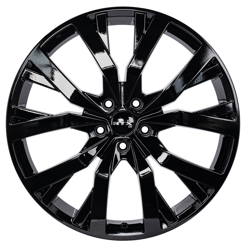 Chargez l&#39;image dans la visionneuse de la galerie, RTX® (OE) • 083402 • VW02 • Gloss Black • 20x8 5x112 ET35 CB57.1
