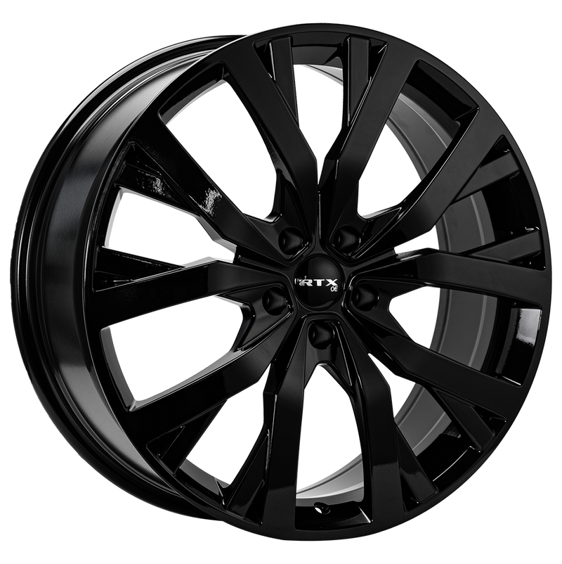 Chargez l&#39;image dans la visionneuse de la galerie, RTX® (OE) • 083402 • VW02 • Gloss Black • 20x8 5x112 ET35 CB57.1
