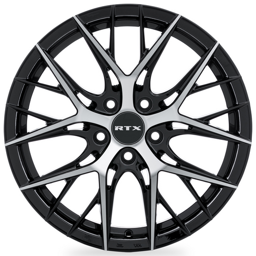 RTX® (RTX) • 083035 • Valkyrie • Gloss Black Machined • 20x8.5 5x114.3 ET38 CB73.1