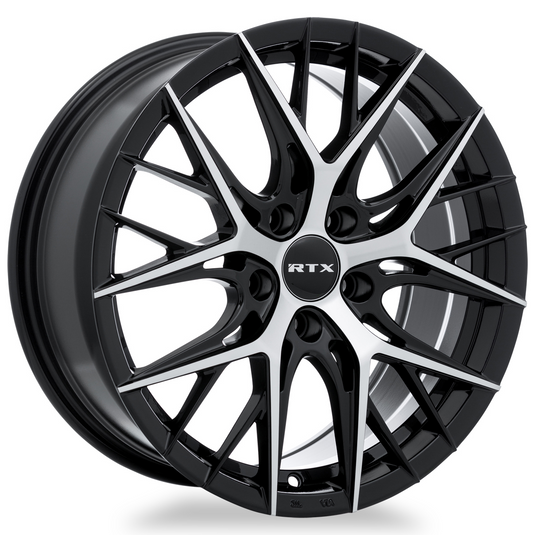 RTX® (RTX) • 082995 • Valkyrie • Gloss Black Machined • 18x8 5x114.3 ET40 CB73.1