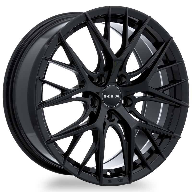 Load image into Gallery viewer, RTX® (RTX) • 083039 • Valkyrie • Gloss Black • 18x8 5x114.3 ET40 CB73.1
