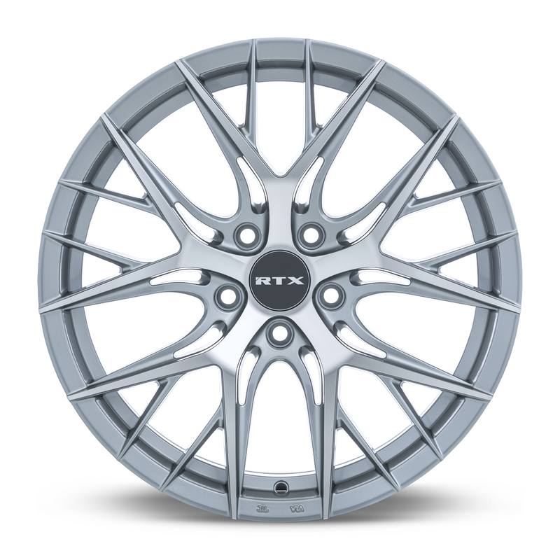 Load image into Gallery viewer, RTX® (RTX) • 083019 • Valkyrie • Lite Gunmetal Machined • 18x8 5x114.3 ET40 CB73.1
