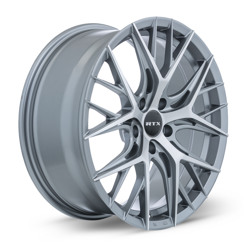 Load image into Gallery viewer, RTX® (RTX) • 083019 • Valkyrie • Lite Gunmetal Machined • 18x8 5x114.3 ET40 CB73.1
