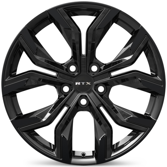 RTX® (RTX R-Spec) • 083299 • Venom • Gloss Black • 18x7.5 5x114.3 ET38 CB66.1