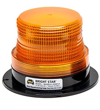 Wolo 3030MP-A - Amber Flashing LED Warning Light 12V - RACKTRENDZ
