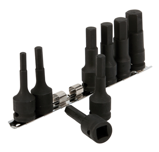 IMPACT BIT SOCKET SET 8PC MM
