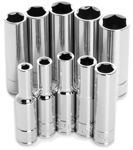 METRIC DW SCKT KIT 1/4" 10PCS