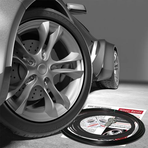 Wheel Pros WBRBBK - Black Track Kit  8.3 m w/Black Insert