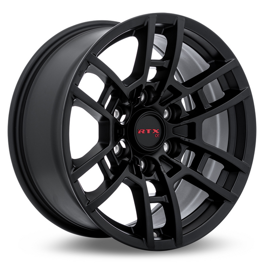 RTX® (OE) • 163701 • Hilux • Satin Black • 17x8 6x139.7 ET5 CB106.1