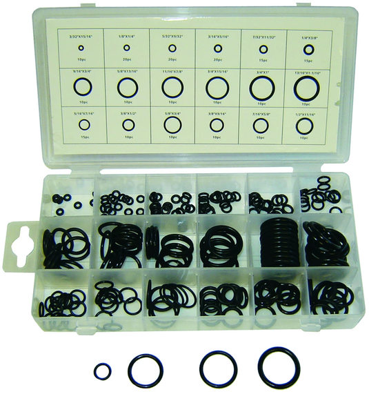 Rodac RDXA804 - O'ring Assortment - 225 Pieces