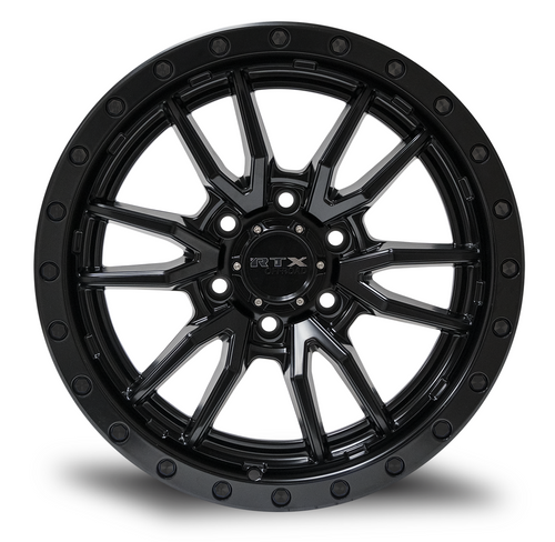 RTX® (Offroad) • 082826 • Wolf • Satin Black • 20x9 6x139.7 ET10 CB106.1