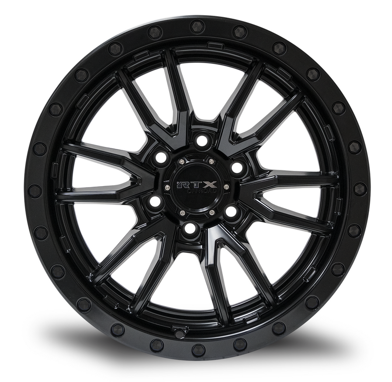 Load image into Gallery viewer, RTX® (Offroad) • 082826 • Wolf • Satin Black • 20x9 6x139.7 ET10 CB106.1
